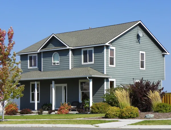 A large two-story house